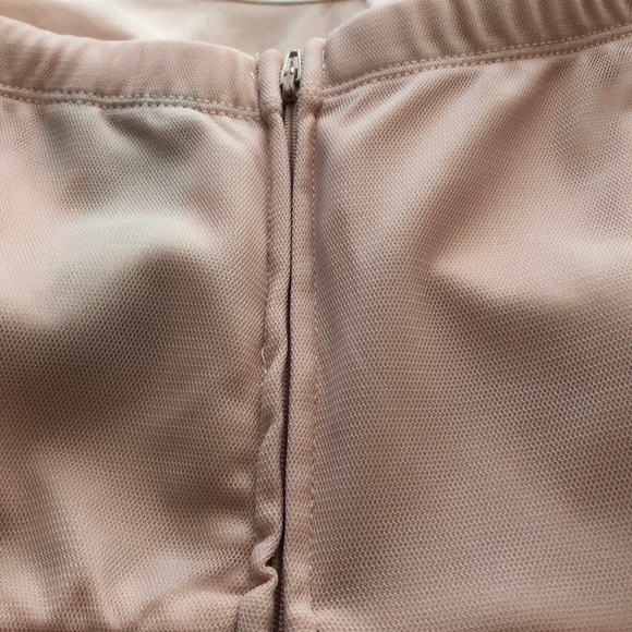 Pink strapless cocktail dress - Picture 5 of 6